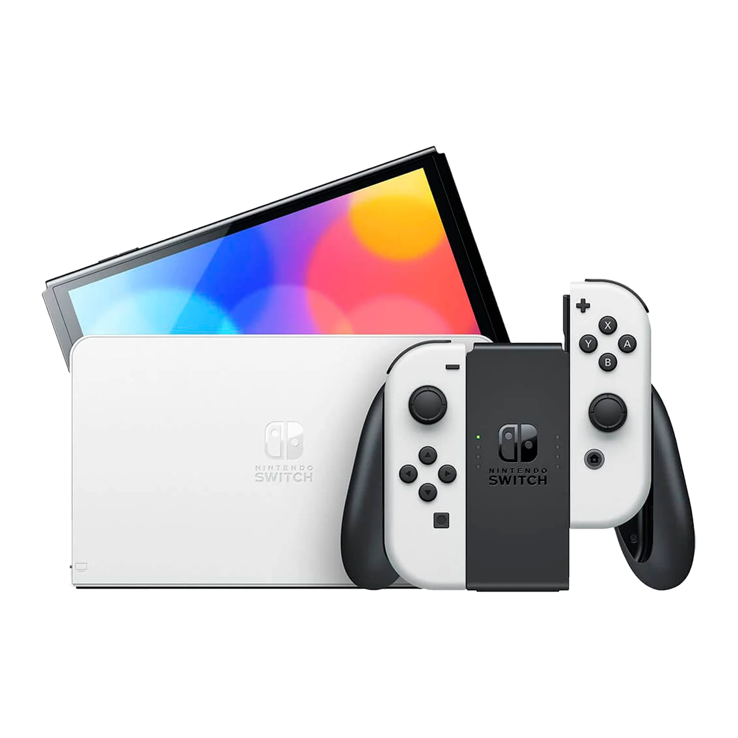 Nintendo Switch desbloqueado com efeitos neon