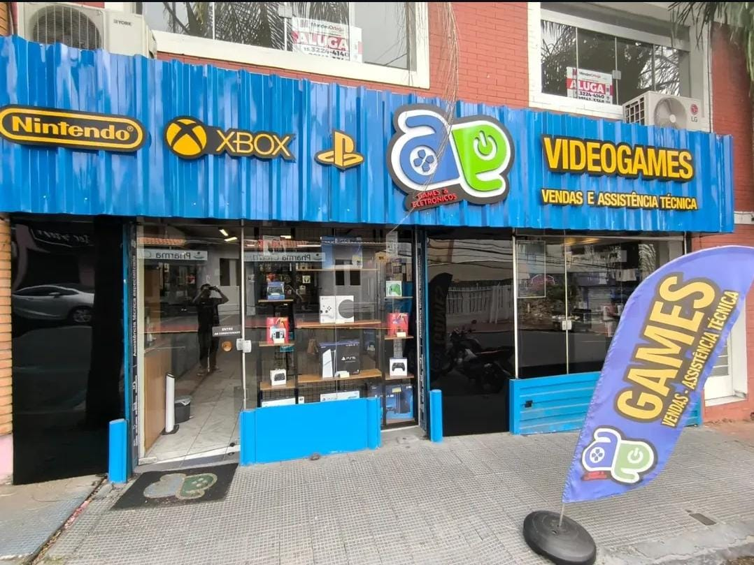 Loja AE Games em Sorocaba